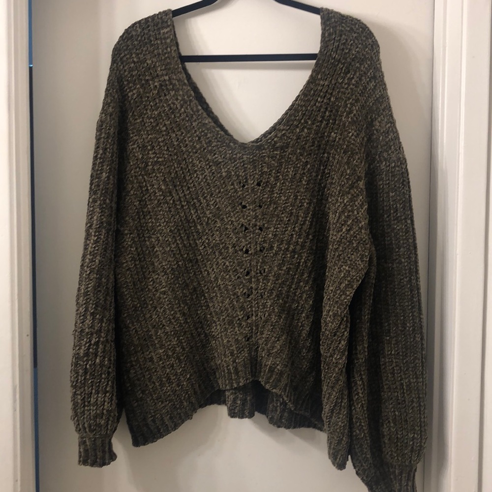 Chunky knit sweater